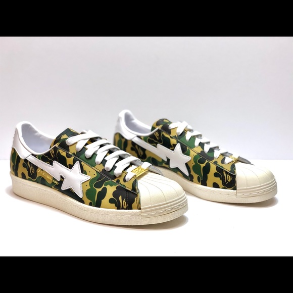 BAPE x Adidas Superstar 80s ABC Camo